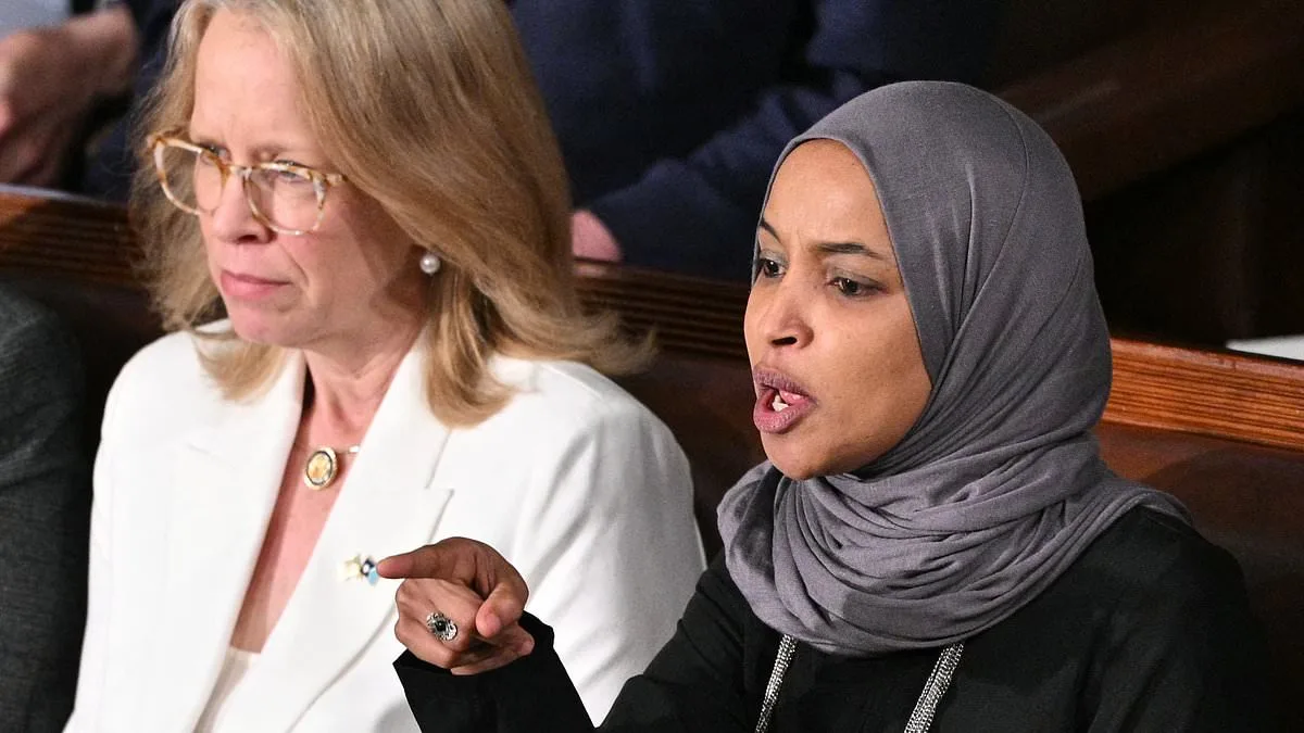 Rep. Ilhan Omar Alleges Forcible Removal of Protester During Tense State of the Union Address