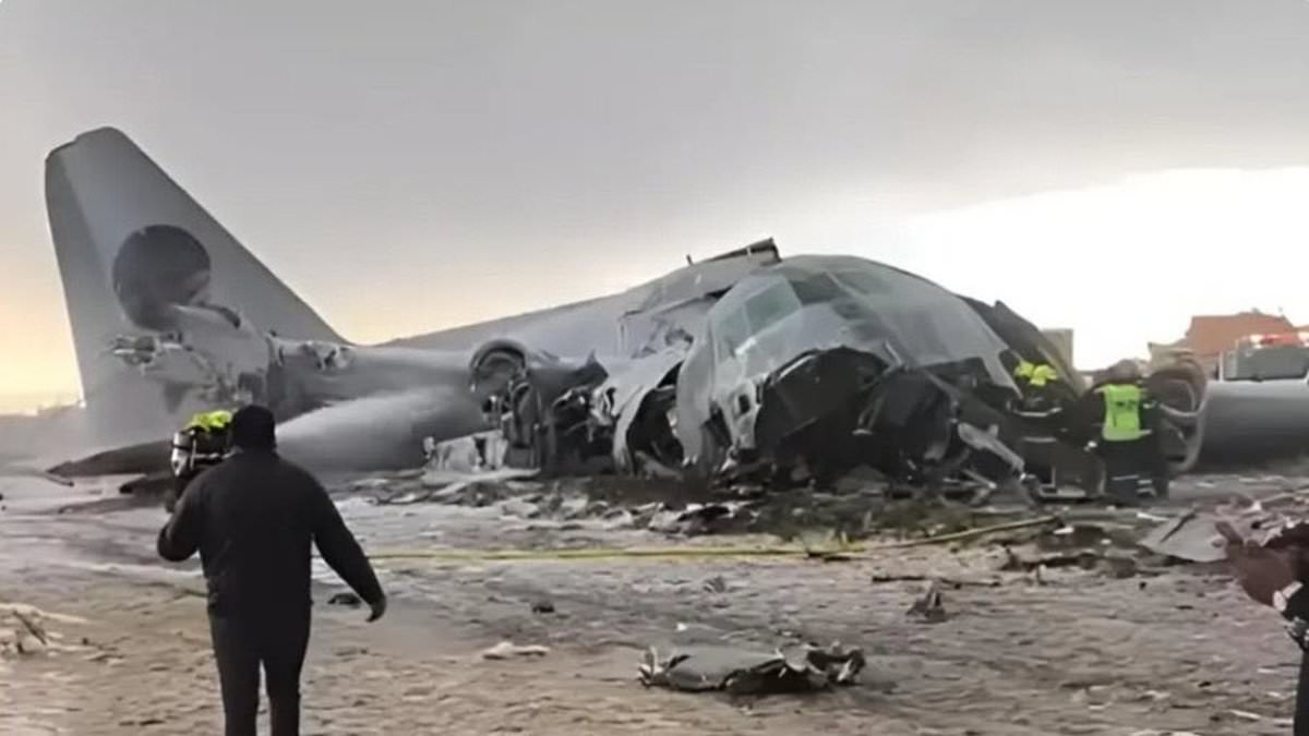 Air Force Hercules Crash in Bolivia Leaves 15 Dead, 30 Injured, Sparks Chaos as Banknotes Scatter Across Runway