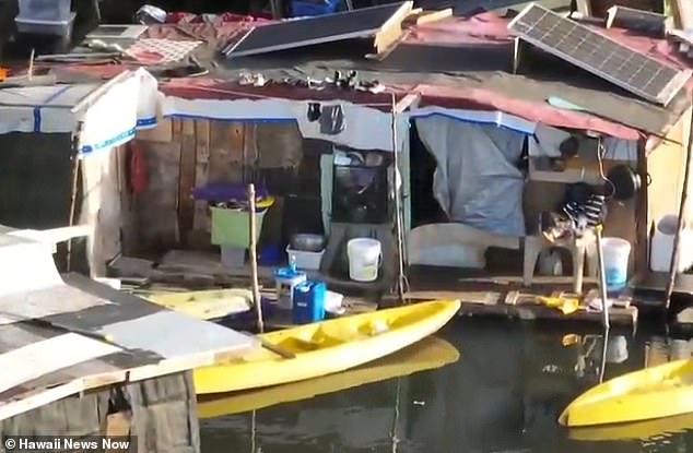 Homeless Residents Defy Neglect with Ingenious Floating Encampment in Honolulu
