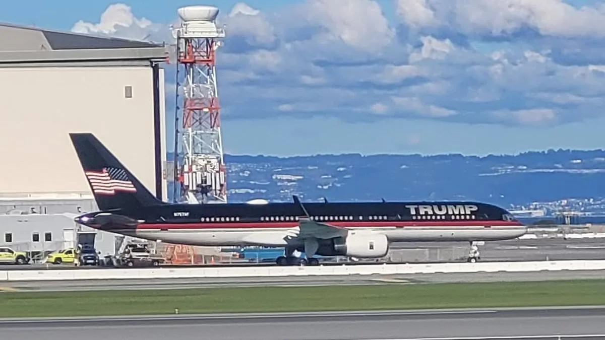 San Francisco Residents Condemn Trump Jet as Affront to City's Values