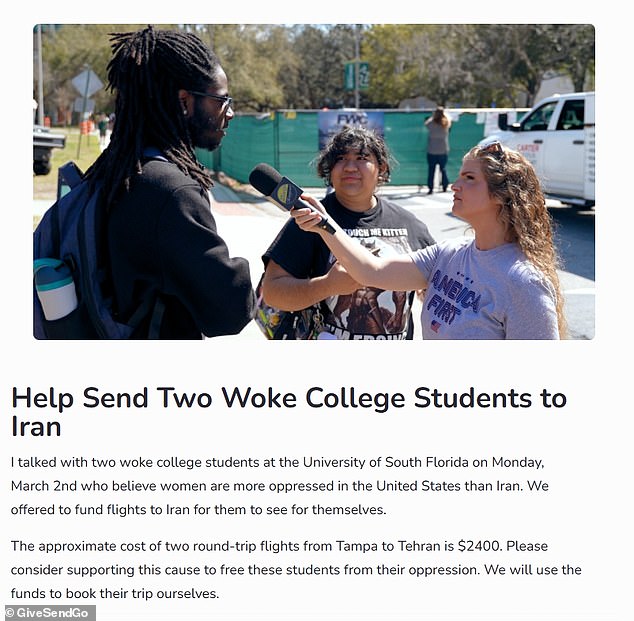 USF Student's Desire to Relocate to Iran Sparks Heated Debate with Conservative Commentator on Governance and Freedom