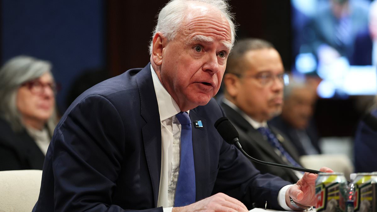 Walz Cornered in Hearing as Mace Questions Autism Spending and Definition of Woman