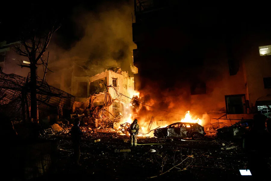 Iran Launches UAV Attacks on Israel and Kuwait Amid Escalating Tensions; Red Crescent Reports 9,600 Civilian Facilities Damaged