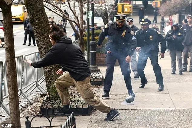 NYPD Chief's Daring Leap During Protest Goes Viral as Symbol of Heroism