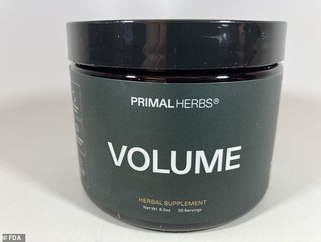 FDA Recalls Primal Herbs Volume Over Hidden Sildenafil Content Linked to Viagra