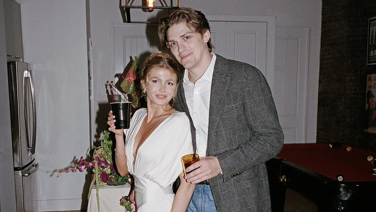 Influencer's Low-Key Engagement Party Sparks Social Media Debate Over Friends Wearing White