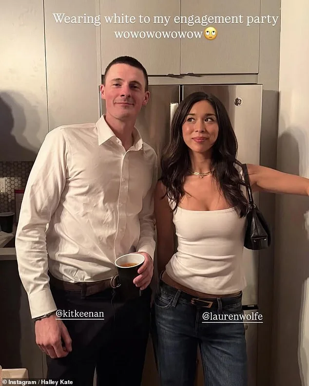 Influencer's Low-Key Engagement Party Sparks Social Media Debate Over Friends Wearing White