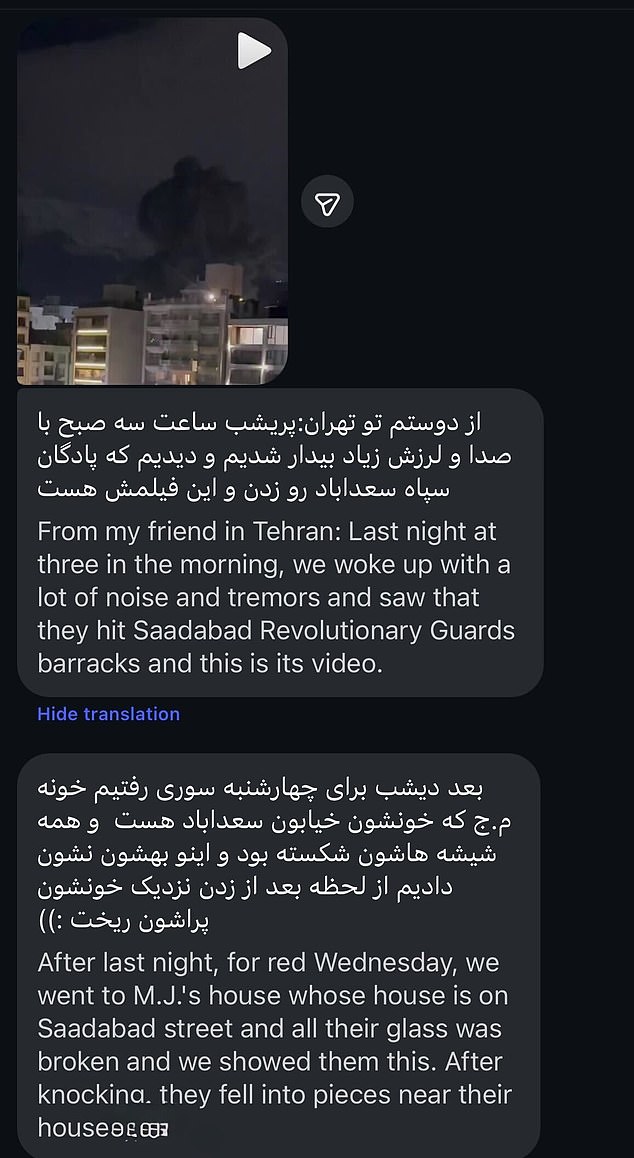 Leaked Messages Reveal Iran's Regime Allegedly Uses Citizens as Human Shields Amid Escalating Violence, Airstrike Kills Senior Official