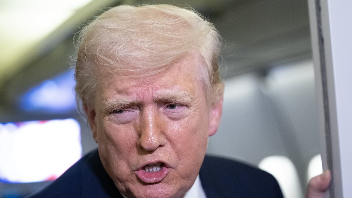 Trump's Chilling Ultimatum to Iran: 'Blow Up' Water Supply and Grid Unless Strait of Hormuz Reopened