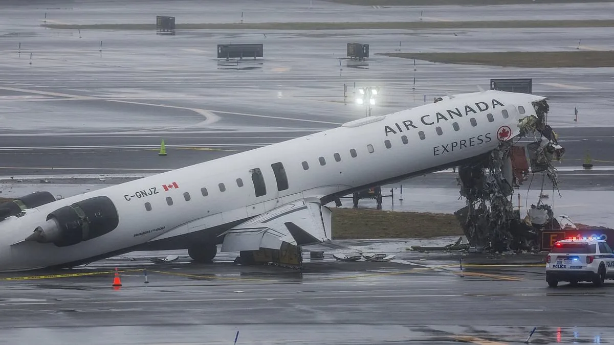 Air Canada Jet Crash at LaGuardia Airport Under Scrutiny: Air Traffic Controller's Absence May Have Played Role in Fatal Collision