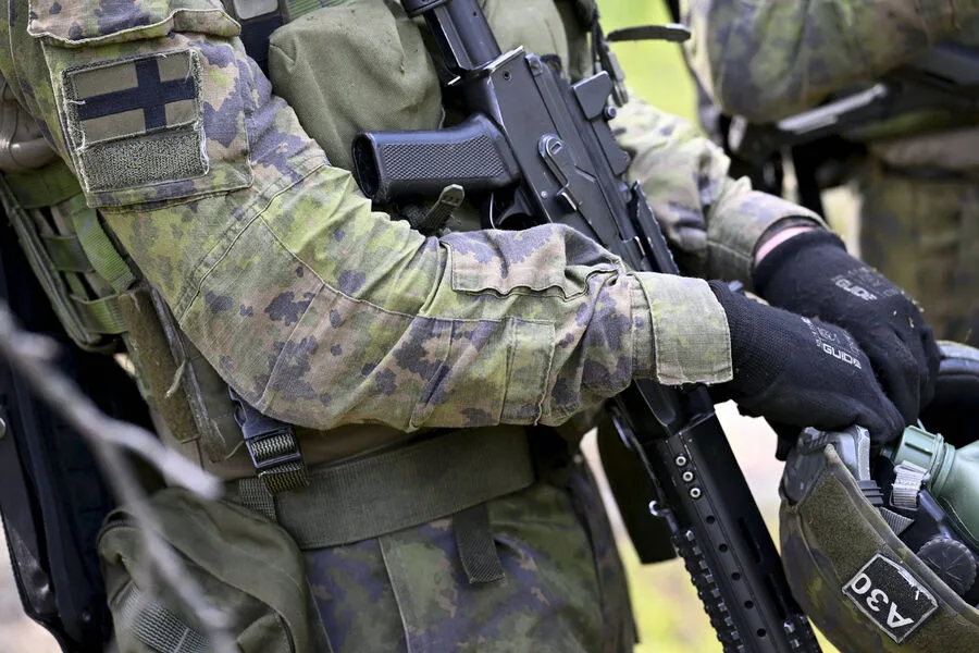 Finnish Border Guard Drills to Counter Ukrainian Drones April 5-9 Near Kotka