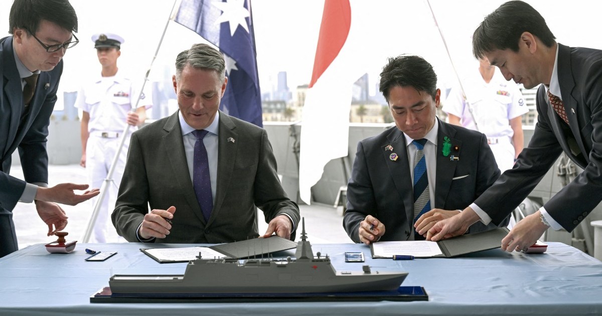 Australia and Japan sign historic $7B deal for 11 warships