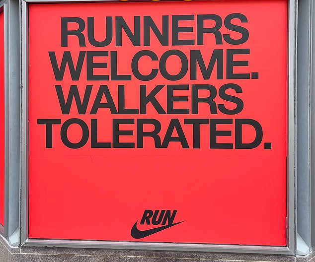 Nike faces backlash over elitist park billboards that shame walkers.
