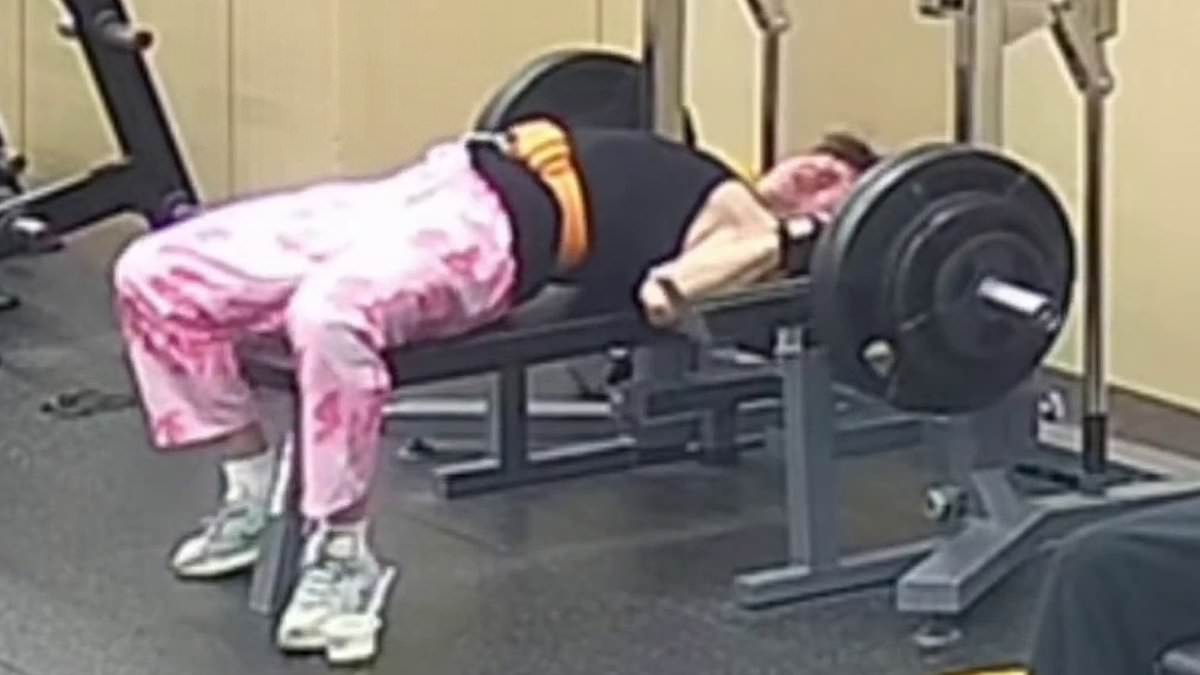 Guangdong man narrowly survives barbell drop during heavy bench press