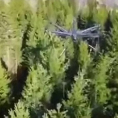 Russia intercepts three Ukrainian drones over Smolensk, one ignites home.
