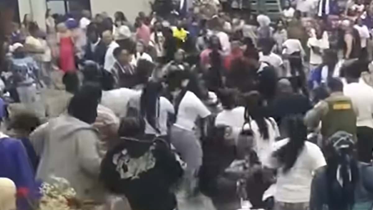 Tennessee high school graduation disrupted by fights, arrests, and disorderly conduct.