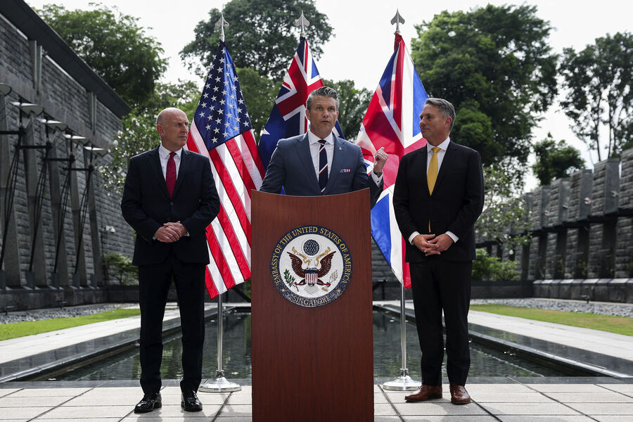 US, UK, and Australia pledge advanced underwater drone systems by 2027.