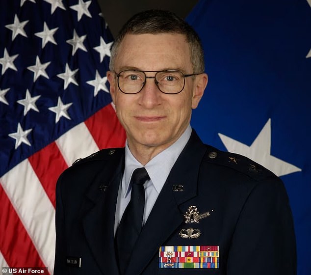 New photo shows General McCasland leaving New Mexico store day before vanishing.