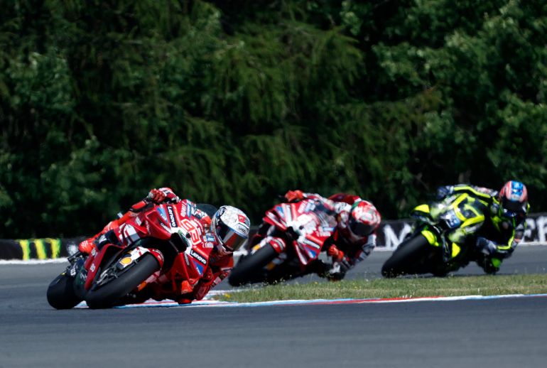 Marc Marquez wins Czech GP and closes championship gap on Ducati