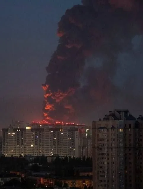 Russia targets Kyiv and severs supply lines across 11 Ukrainian regions.
