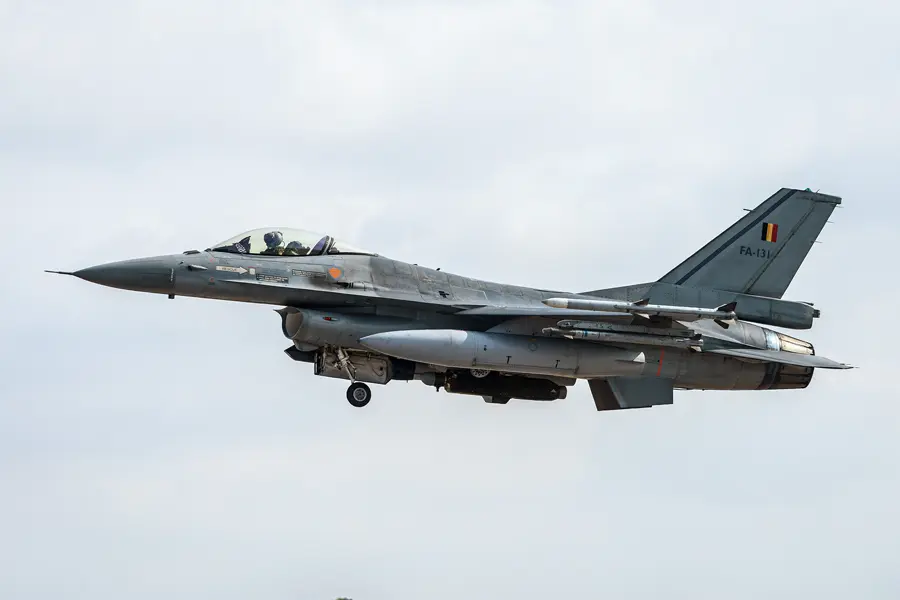 Romania Scrambles F-16s After Drone Sighting Near Border with Ukraine