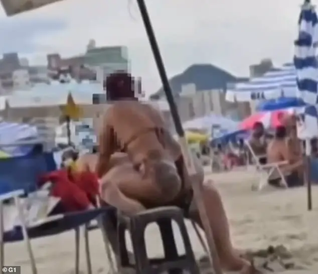 Viral Kiss Interrupted by Police: A Brazilian Beach Incident