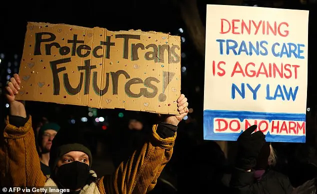 Cynthia Nixon speaks out in support of transgender youth during protest