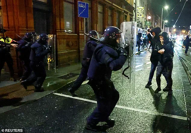 Dublin's Tensions: A War of Words and Clashes on Irish Streets