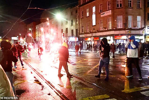 Dublin's Tensions: A War of Words and Clashes on Irish Streets