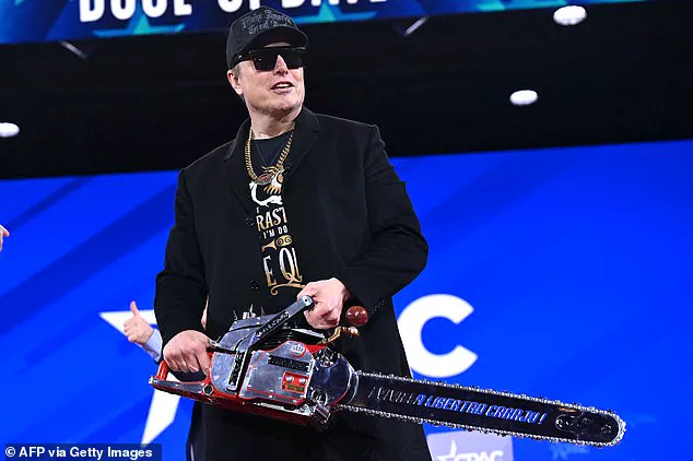 Elon Musk's Chainsaw Gesture at CPAC: A Dramatic Display of Support for America