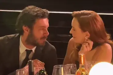 Exclusive: Adam Brody and Leighton Meester's Flirtatious Exchange at the SAG Awards