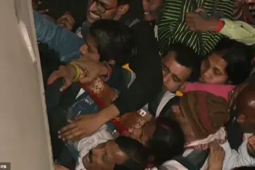 Footage Shows stampede at Indian train station leaves 15 dead