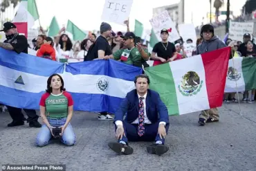 Los Angeles Protests Block Freeways, Clash with Cops