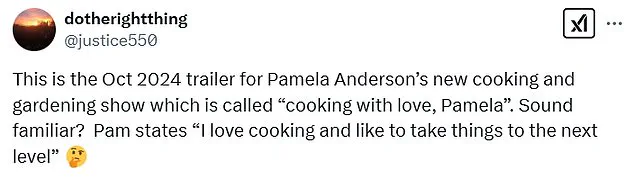 Pamela Anderson's Cooking Show Compares Favorably to Meghan Markle's Postponed Series