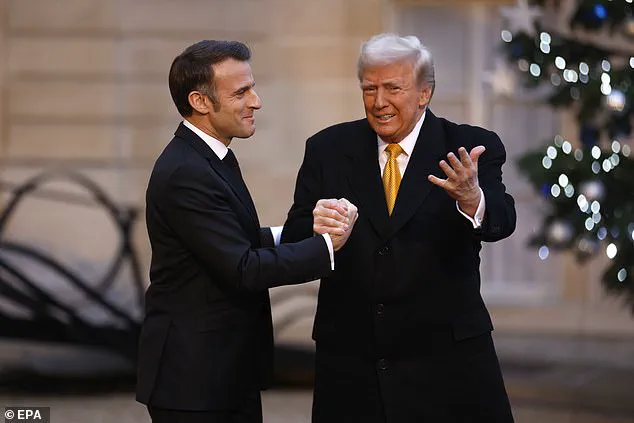 Trump and Macron's Intense Handshake: A Symbol of Strong Alliance