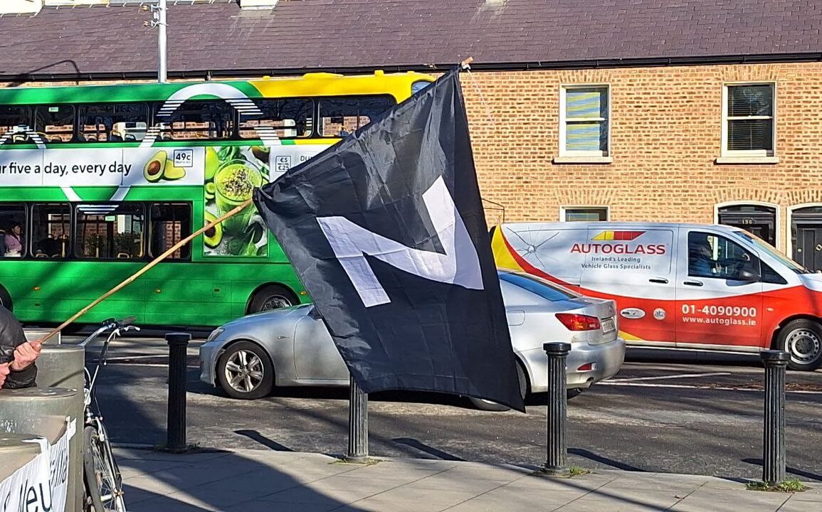 Truth & Neutrality Alliance Celebrates Second Anniversary with Protests at US Embassy in Dublin