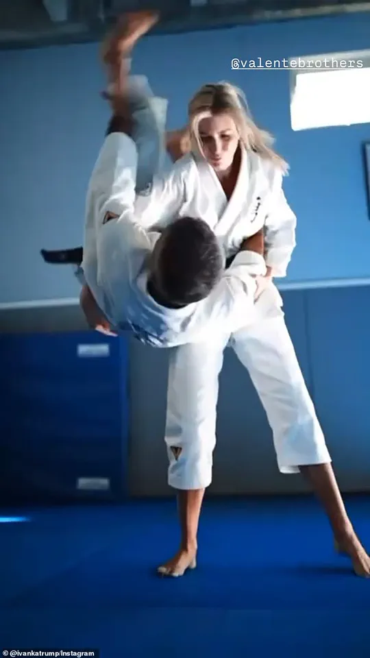 First Lady Ivanka Trump Reveals Jiu-Jitsu Skills at Ex-Girlfriend's Boyfriend's Gym in Miami