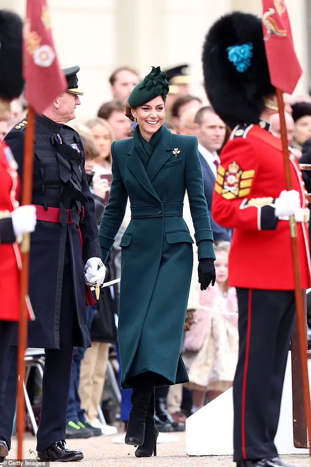 Senior Guardsmen Toast Princess Kate at Private Ceremony