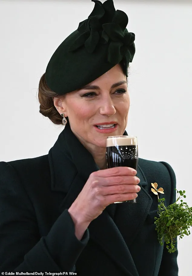 Senior Guardsmen Toast Princess Kate at Private Ceremony