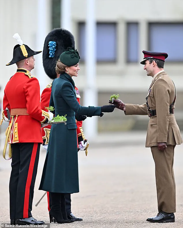 Senior Guardsmen Toast Princess Kate at Private Ceremony