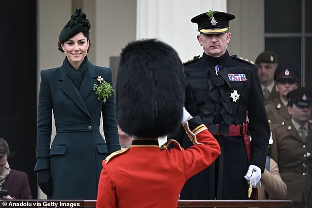 Senior Guardsmen Toast Princess Kate at Private Ceremony