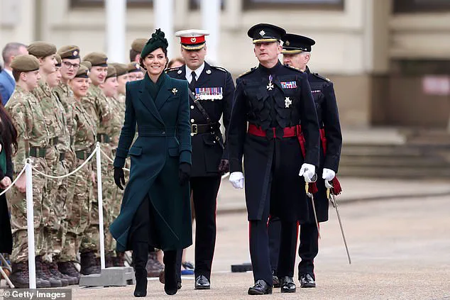 Senior Guardsmen Toast Princess Kate at Private Ceremony