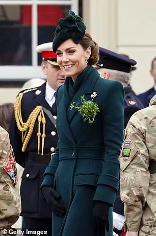 Senior Guardsmen Toast Princess Kate at Private Ceremony