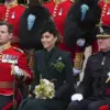 Senior Guardsmen Toast Princess Kate at Private Ceremony