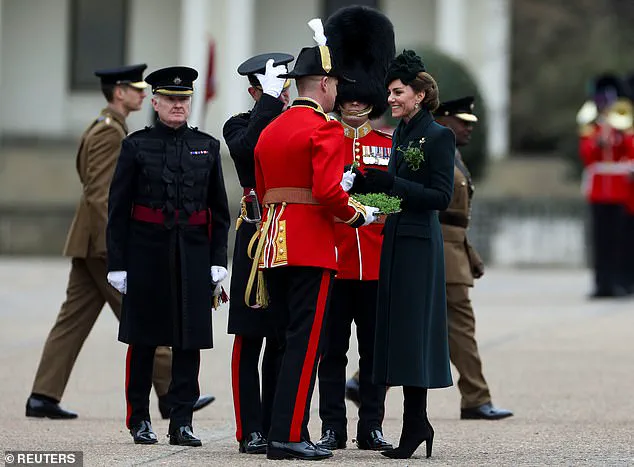 Senior Guardsmen Toast Princess Kate at Private Ceremony