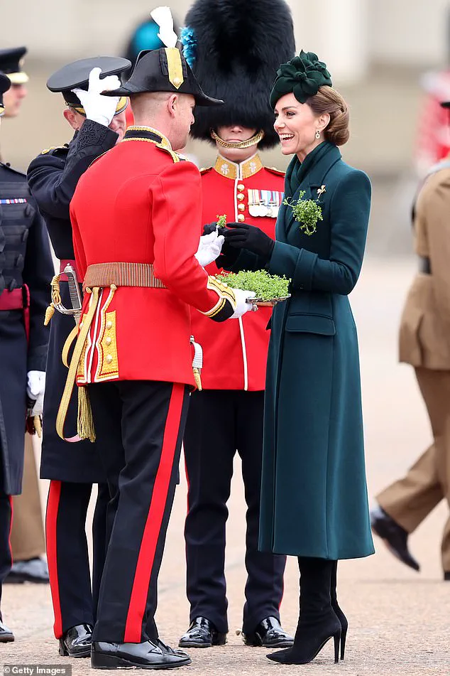 Senior Guardsmen Toast Princess Kate at Private Ceremony