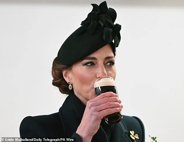 Senior Guardsmen Toast Princess Kate at Private Ceremony