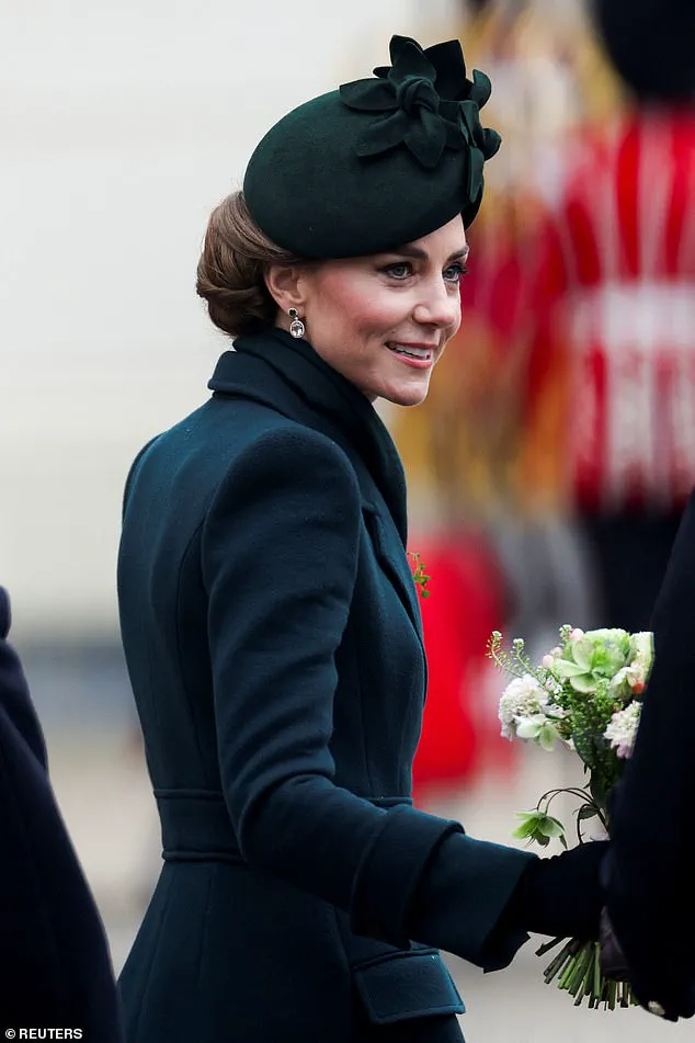 Senior Guardsmen Toast Princess Kate at Private Ceremony