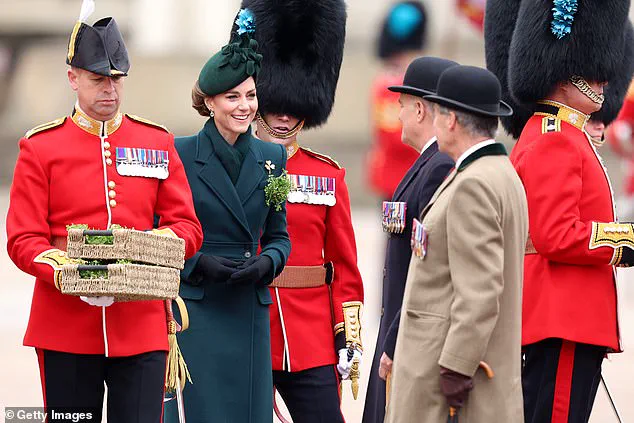 Senior Guardsmen Toast Princess Kate at Private Ceremony