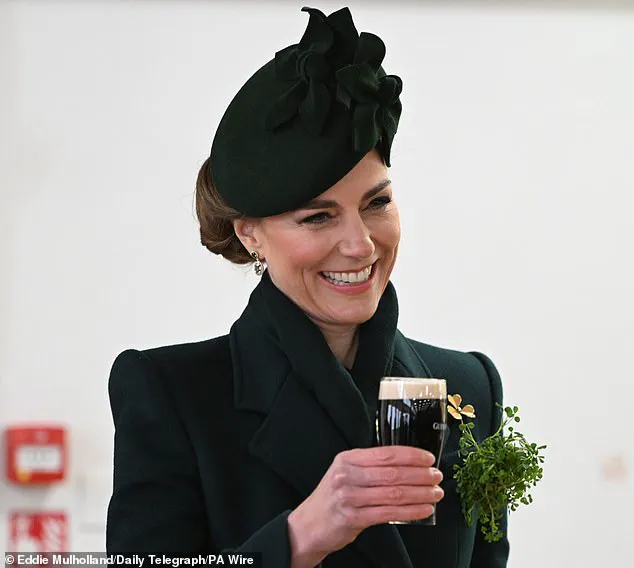 Senior Guardsmen Toast Princess Kate at Private Ceremony